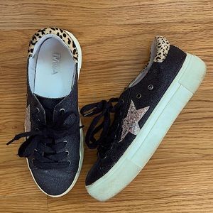 Glitter sneakers ✨ Star & Leopard Print ✨ GG look